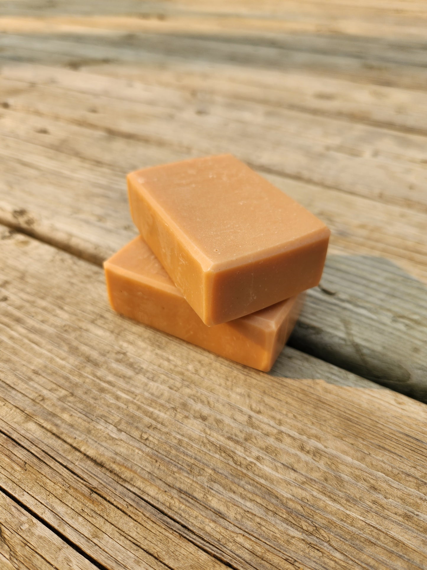 Grapefruit and pink clay